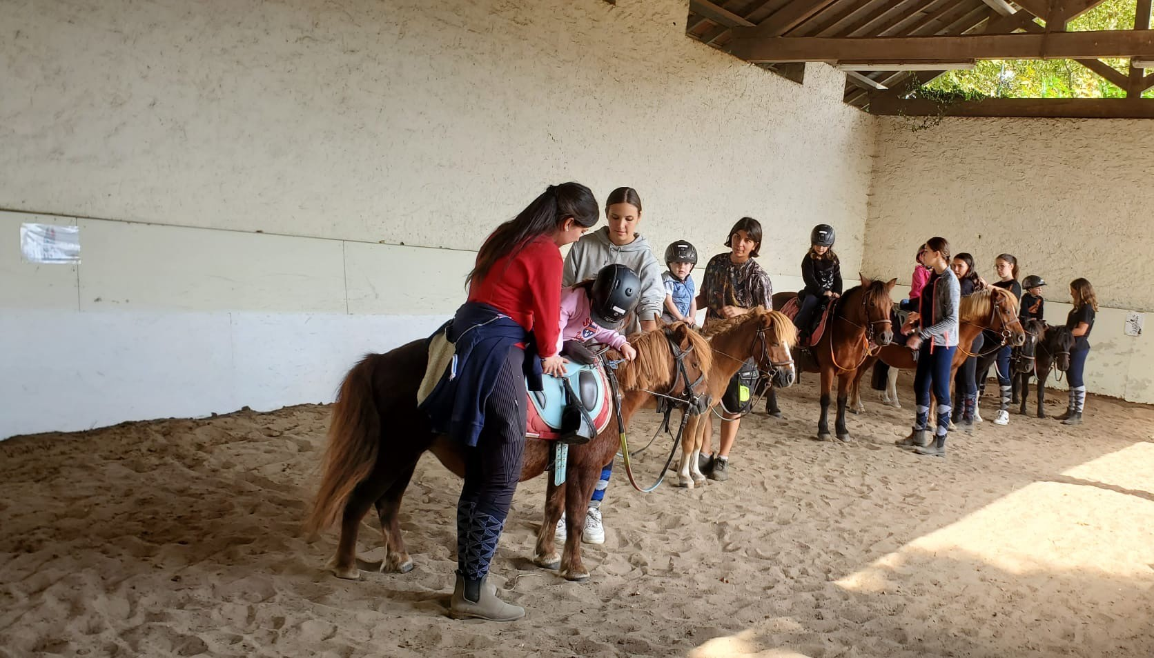 Le manège couvert 7x15m